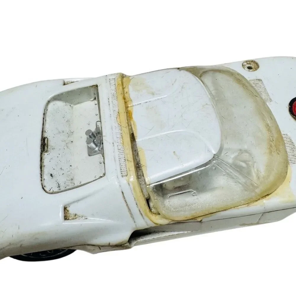 Tekno Monza FORD GT 1/43 Vintage plastic Slot car